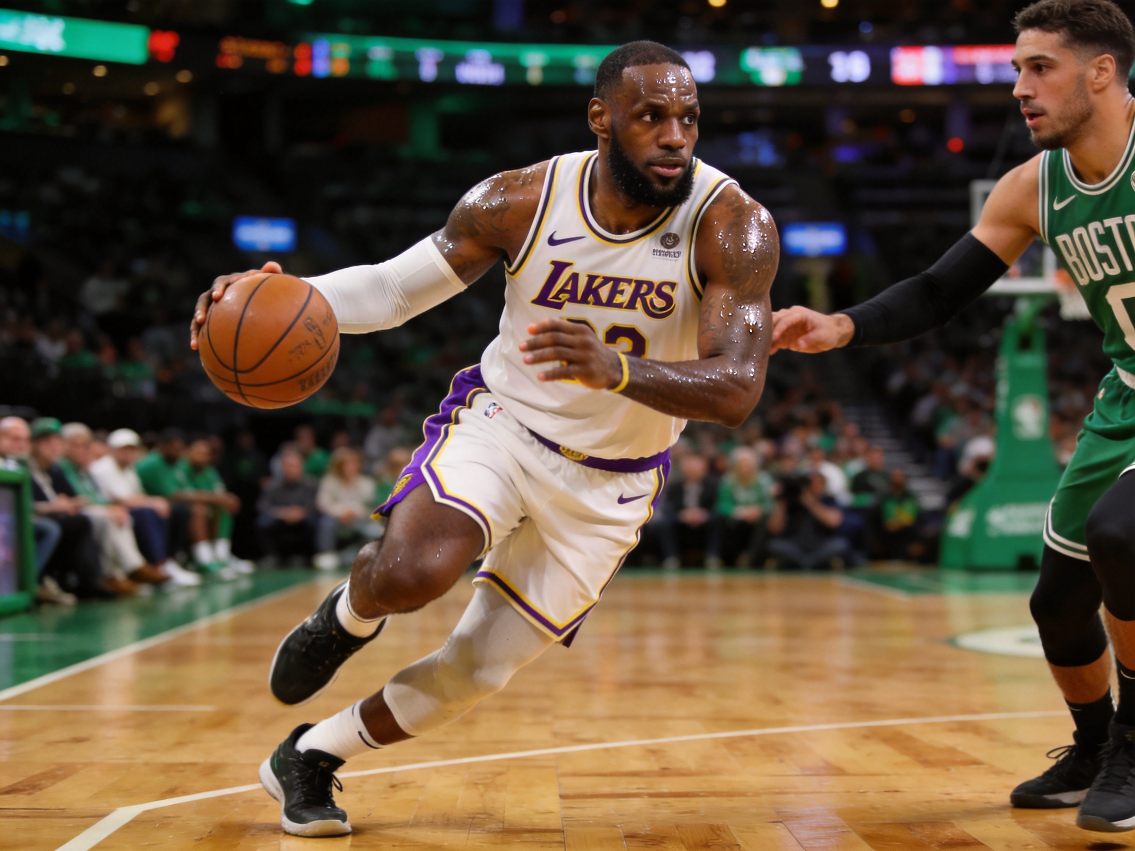 NBA季后赛湖人vs凯尔特人